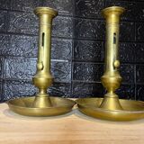 Lots 2 Brass Candlestick Holder