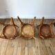 Set of 3 Luterma bistro chairs 50s