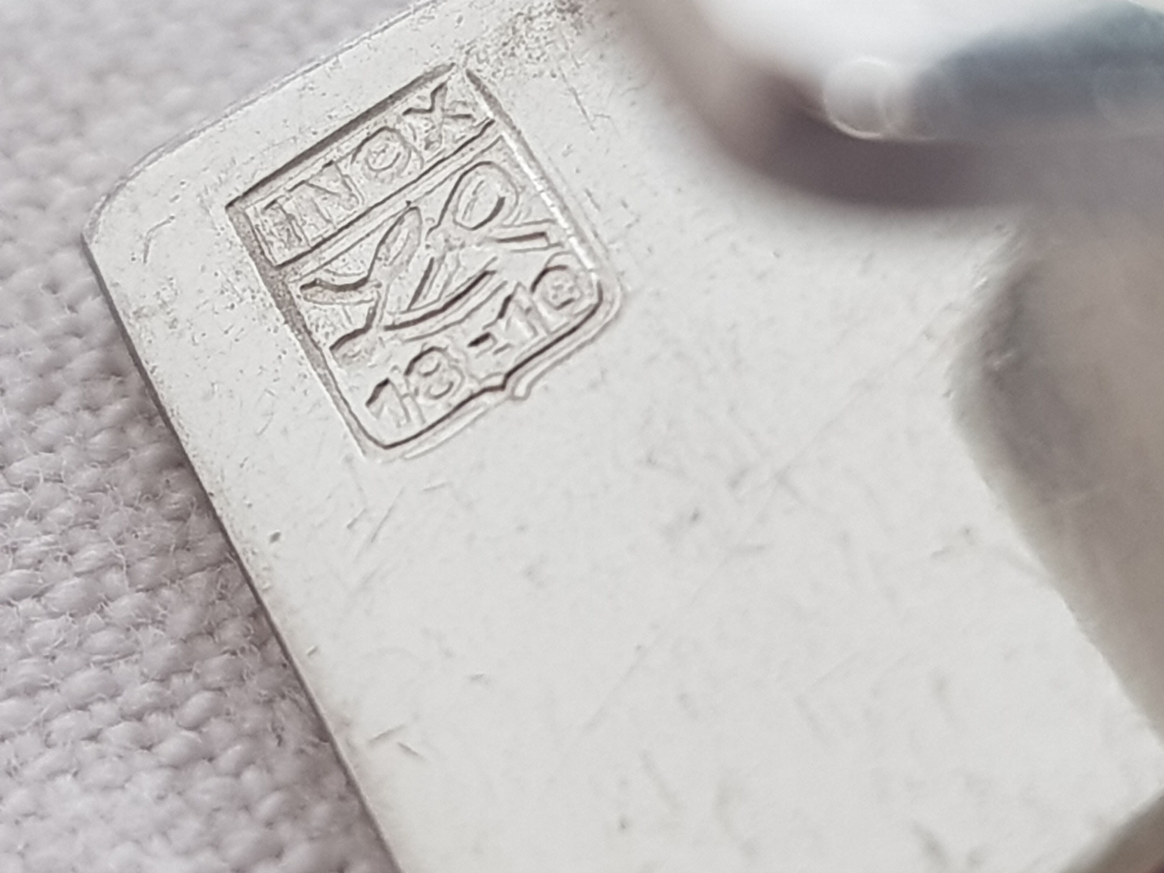 Four knife holders, Letang Remy, Inox