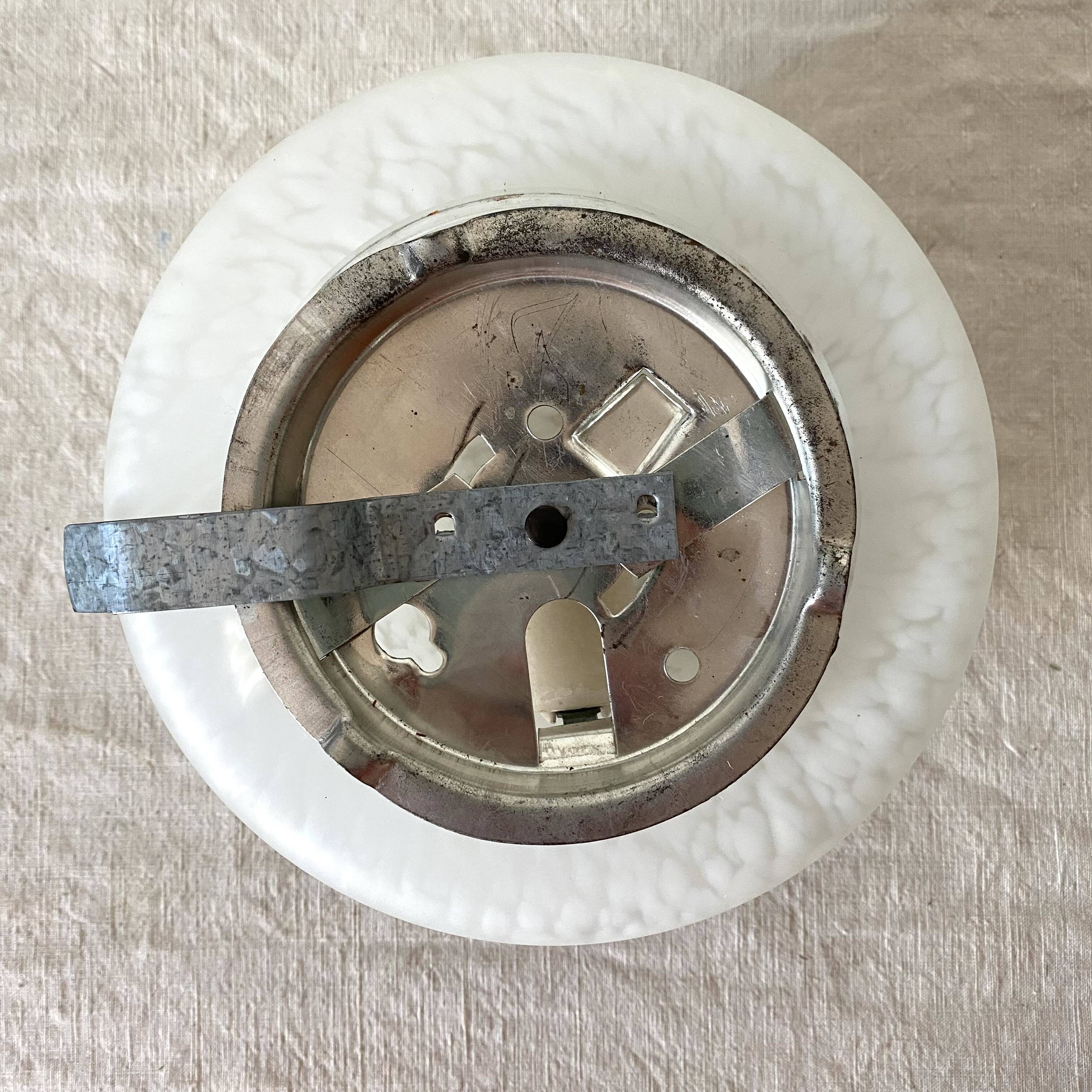 Round Clichy glass ceiling light 16 cm