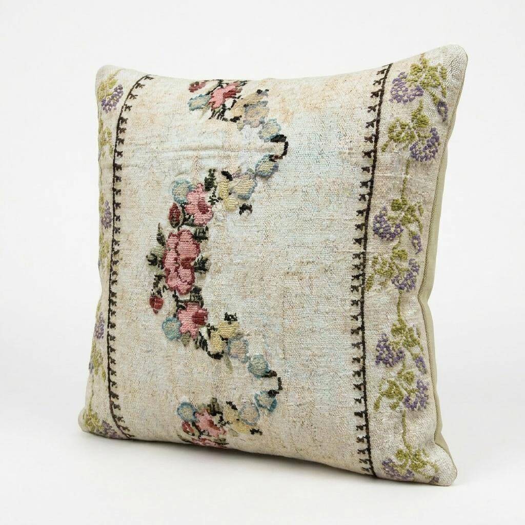 Vintage kilim cushion cover 51x51 cm