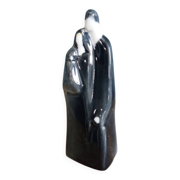 Porcelain sculpture signed Hassan Heshmat, Egypt
