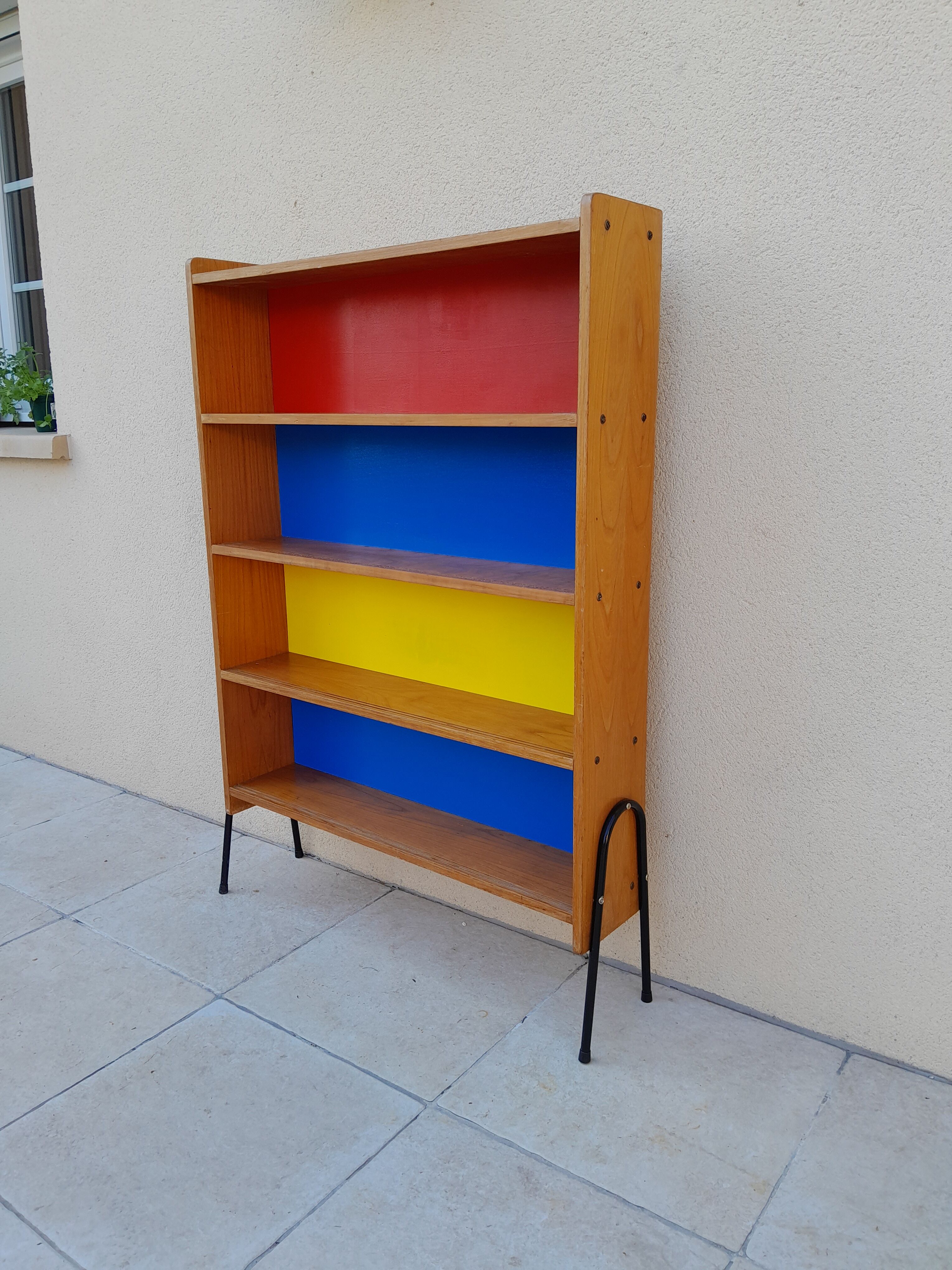 Scandinavian vintage bookcase