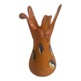 Large vintage blown glass vase Simais