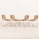 Vintage Italian Cesca chairs 1970s