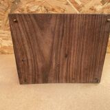 Old Smoking Kit Storage In Wood & Aluminum Vintage #B089