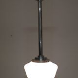 Opaline Art Deco hanging lamp