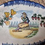 Henriot Quimper Butter Dish, 1930
