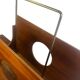 Vintage wooden magazine rack/magazine rack