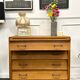 Commode vintage pieds compas