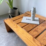 70s pine table regain