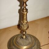 Brass floor lamp, 1950s