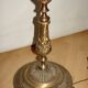 Lampadaire en laiton, années 50
