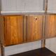 Danish wall system in Rio Poul Cadovius rosewood 1960