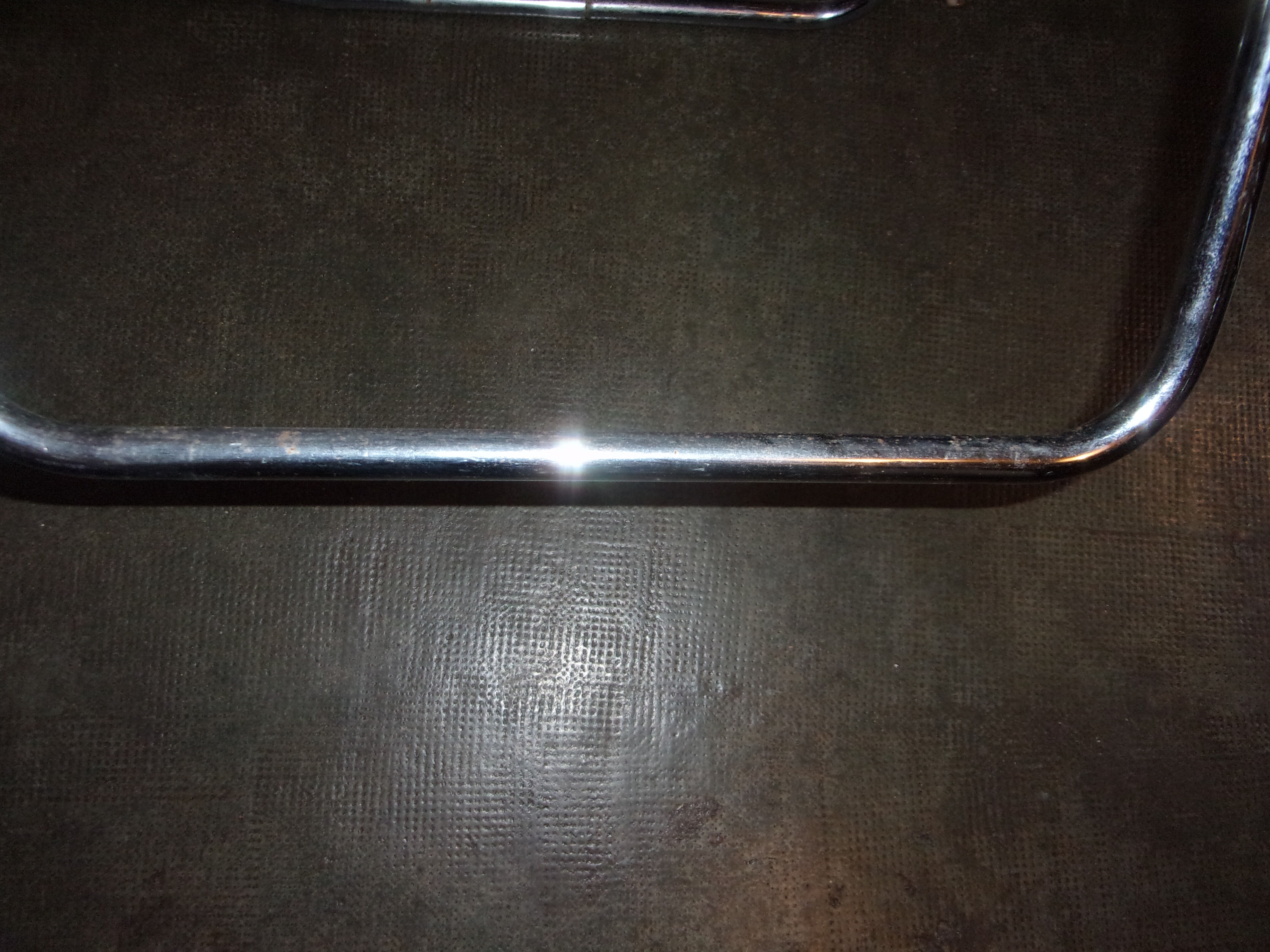 Plexid chrome folding chair 1970