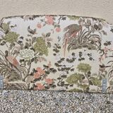 Vintage fabric headboard