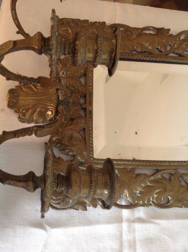 Miroir en bronze