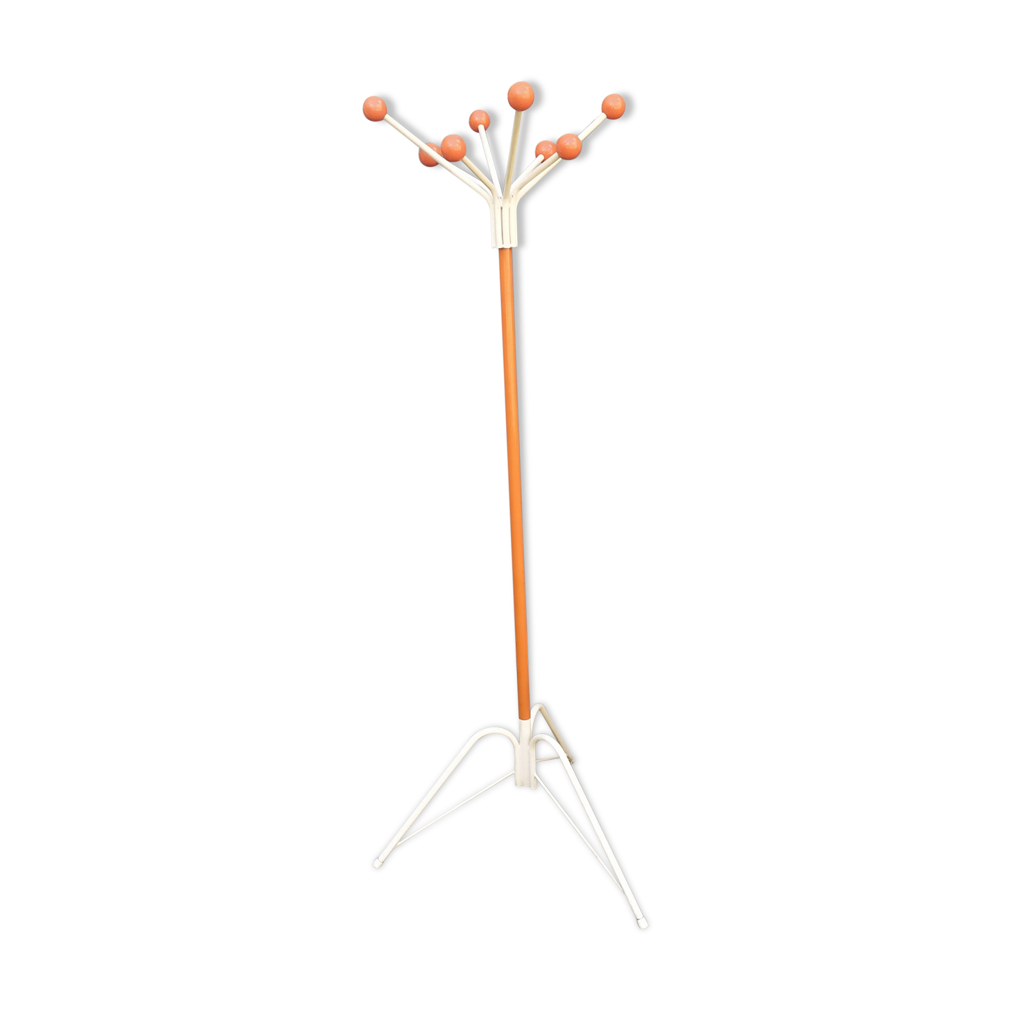 Perroquet vintage orange