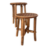 Rattan stools