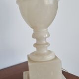 Lampe albâtre vintage