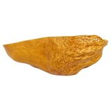 Large Organic Bowl in Curly Birch, Swedish Folk Art, 1962