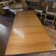 Table scandinave galbée extensible papillon en teck années 60