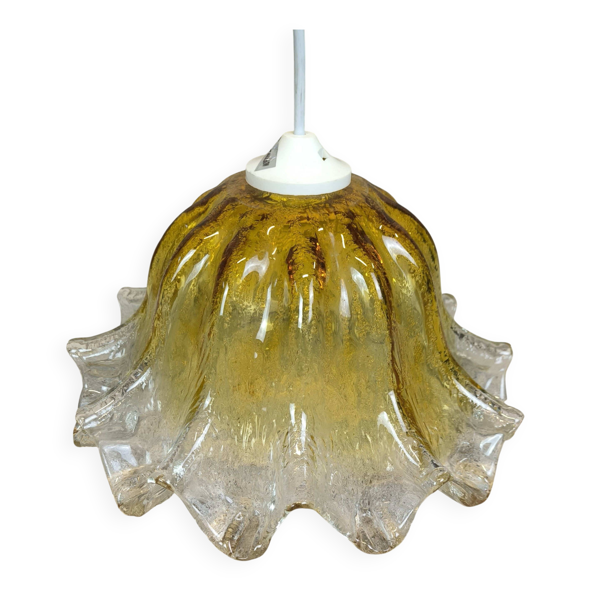 Vintage Murano style glass pendant light