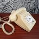 Téléphone Socotel blanc crème à cadran