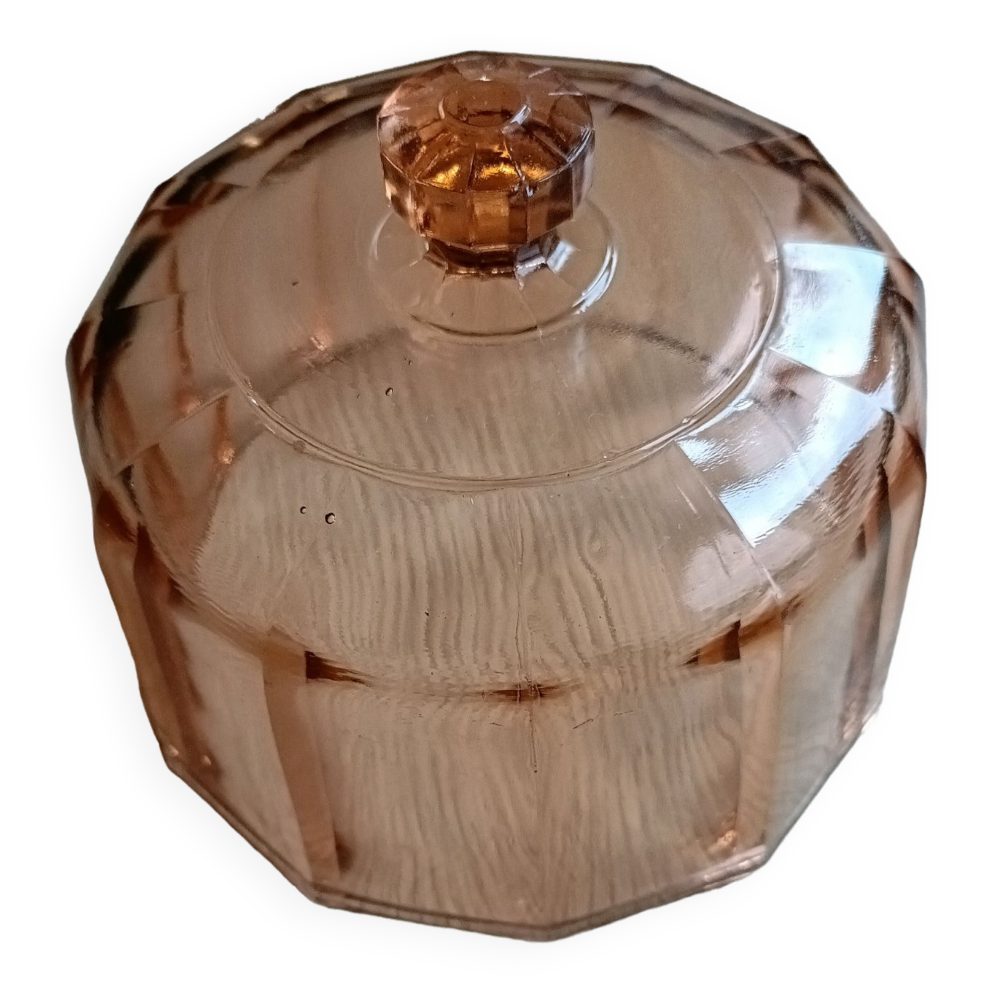Cloche À Fromage Ou Dessert En Verre Ancienne France Arcoroc