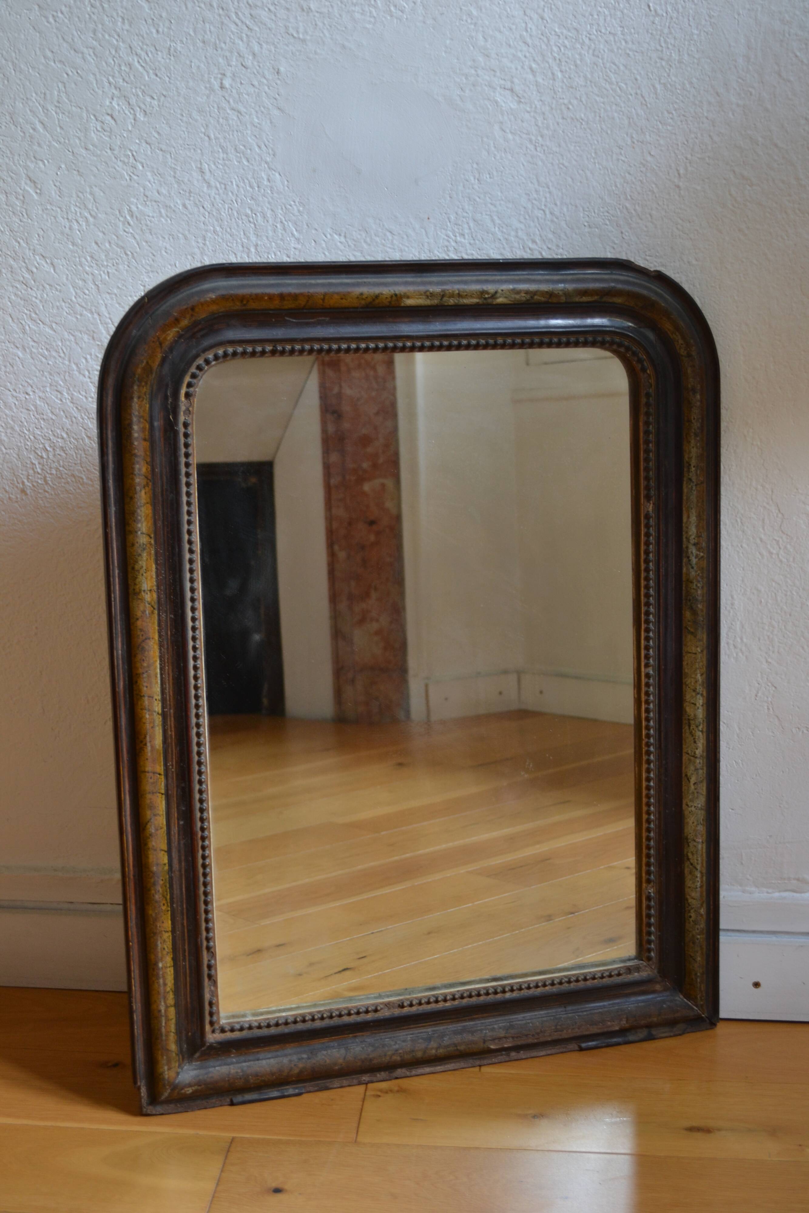 Louis Philippe mirror 74 x 57 cm
