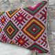 Housse de coussin vintage berbère marocaine en laine