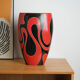 Ceramic vase, Italian design, 1970s, made in Italy