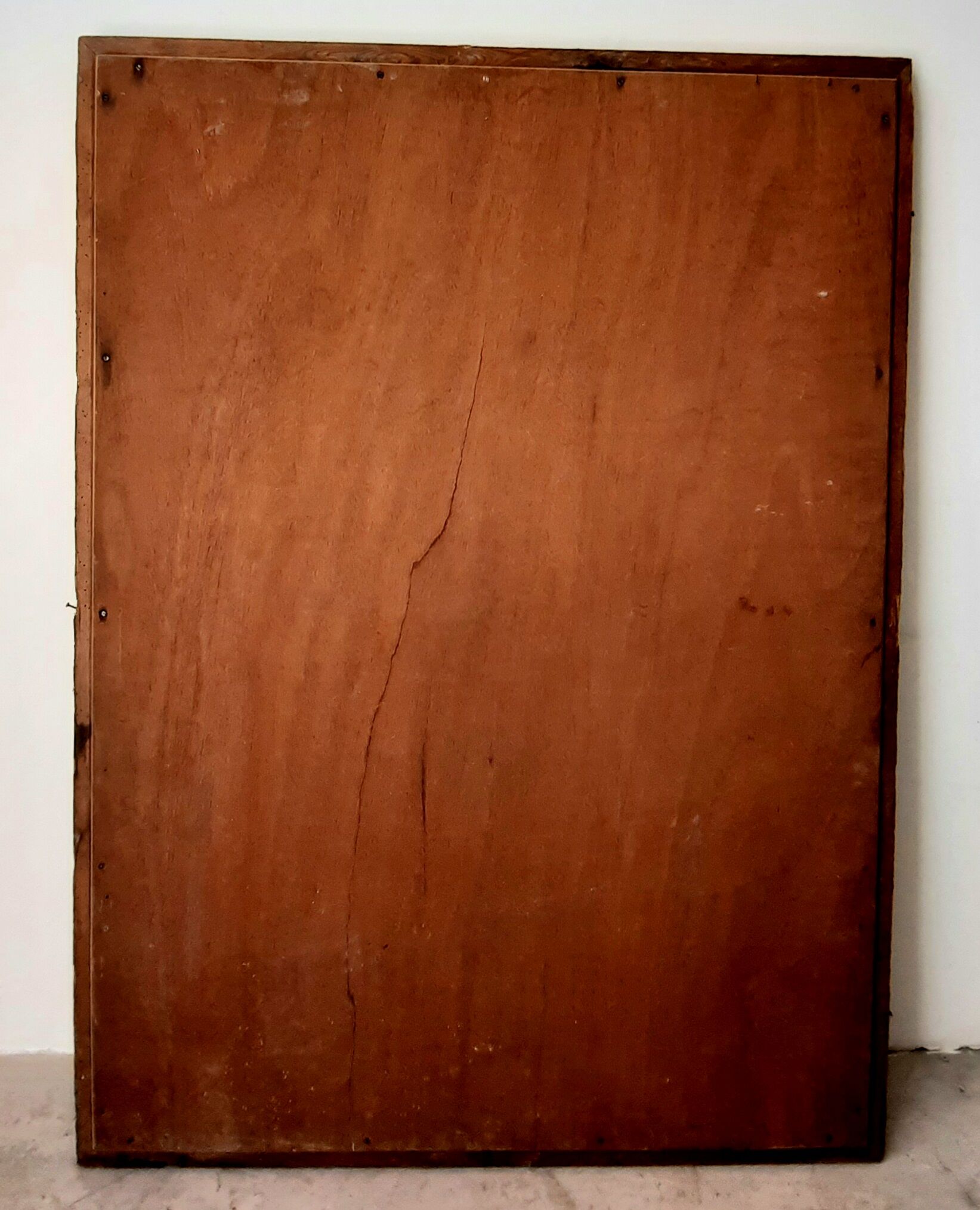 Large Mahogany Art Deco mirror around 1930 135 X 99 cm