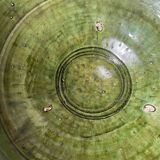 Emerald green Tamegroute salad bowl D28