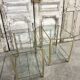 Pair of bronze side tables