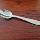 Christofle - Cirta model table spoon in Art Deco silver-plated metal