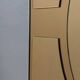 Bronze Rectangular Wall Mirror by Giannobi, Italy
