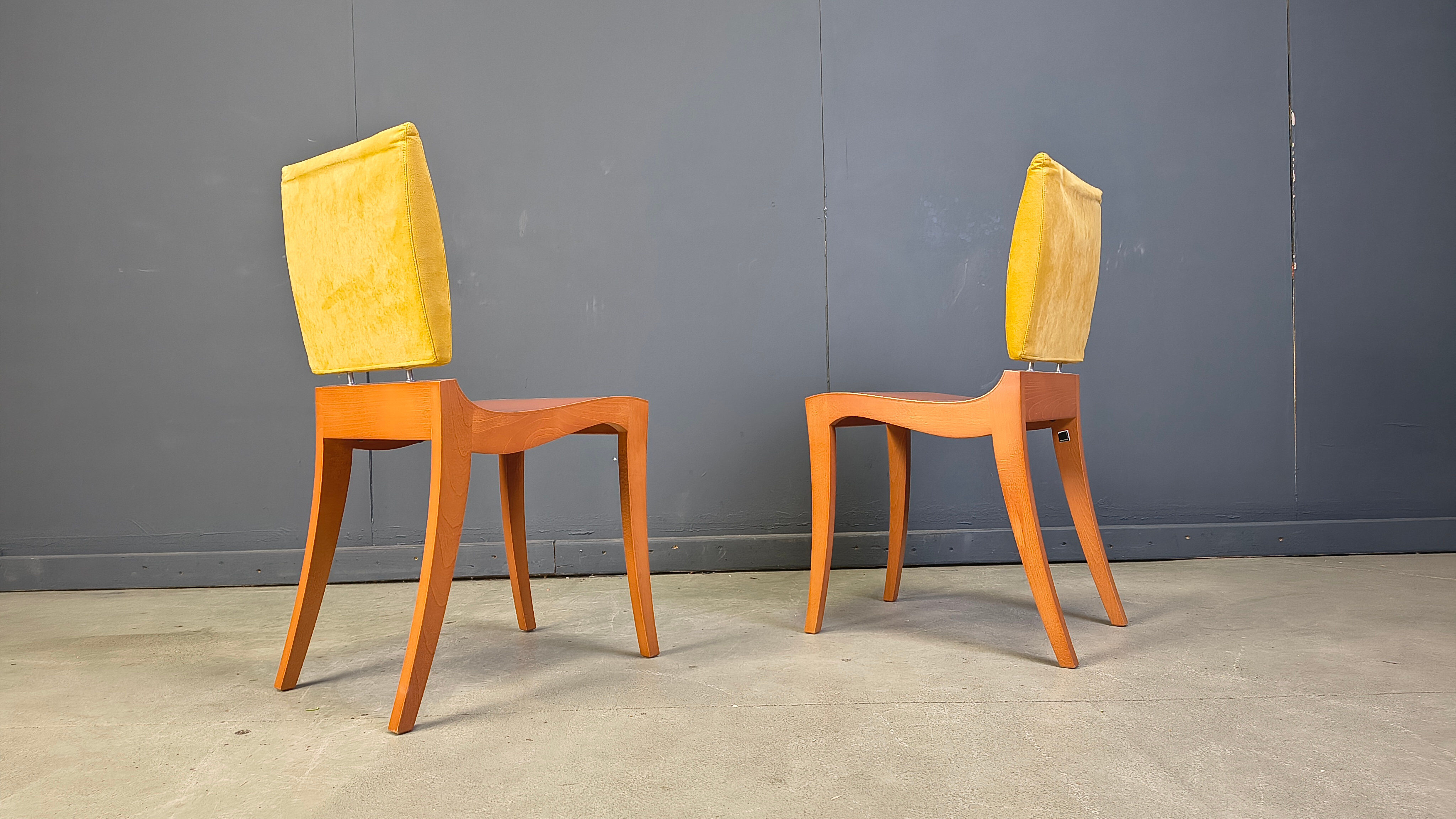 Set of 6 Finn dining chairs by Ligne Roset, 1990s