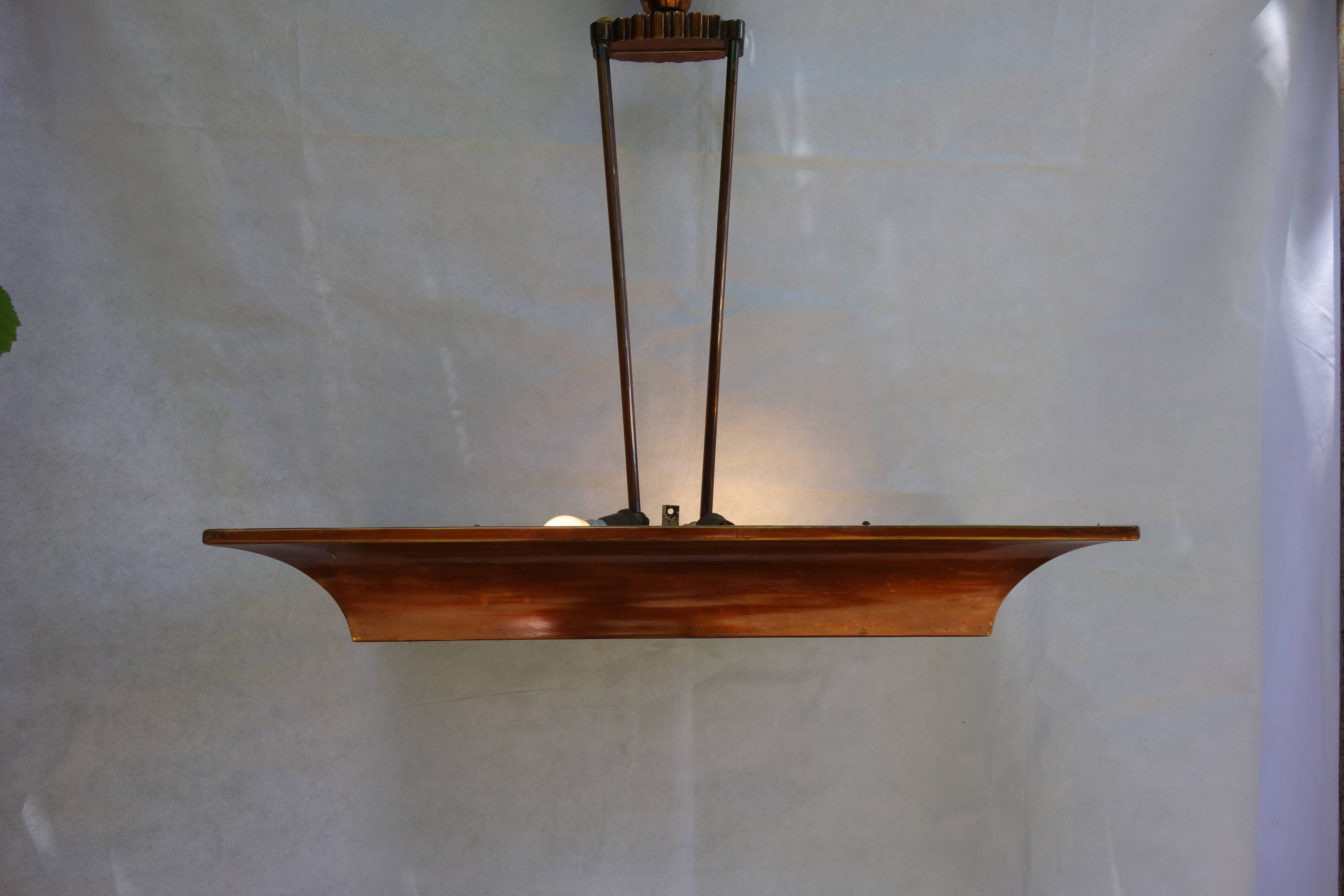 Lustre art déco