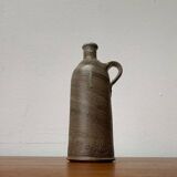 Mid-Century Minimalist Studio Pottery Carafe Vase, 1960s