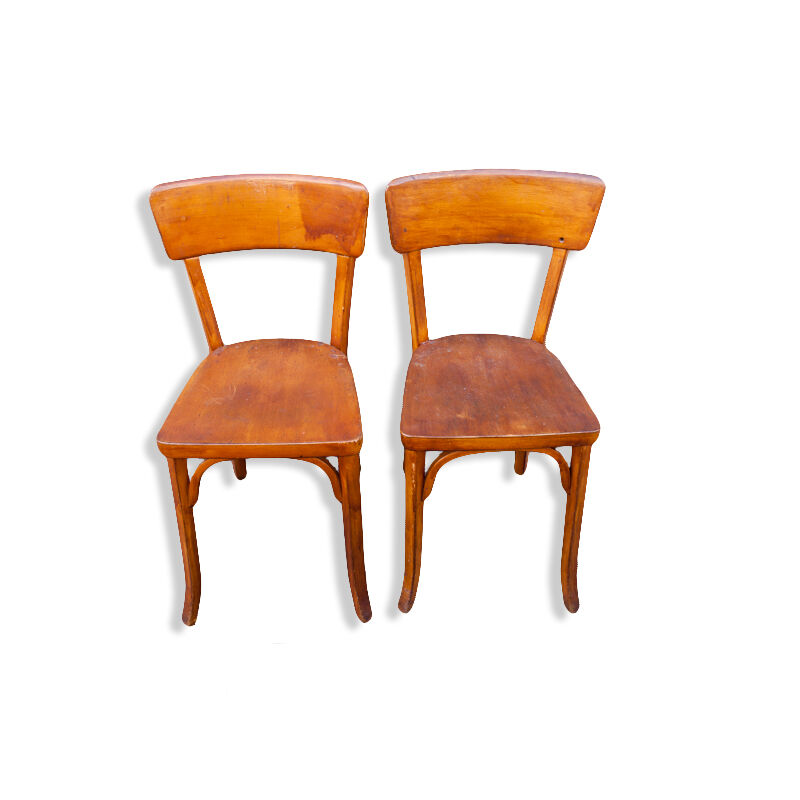 Pair of chairs bistro baumann