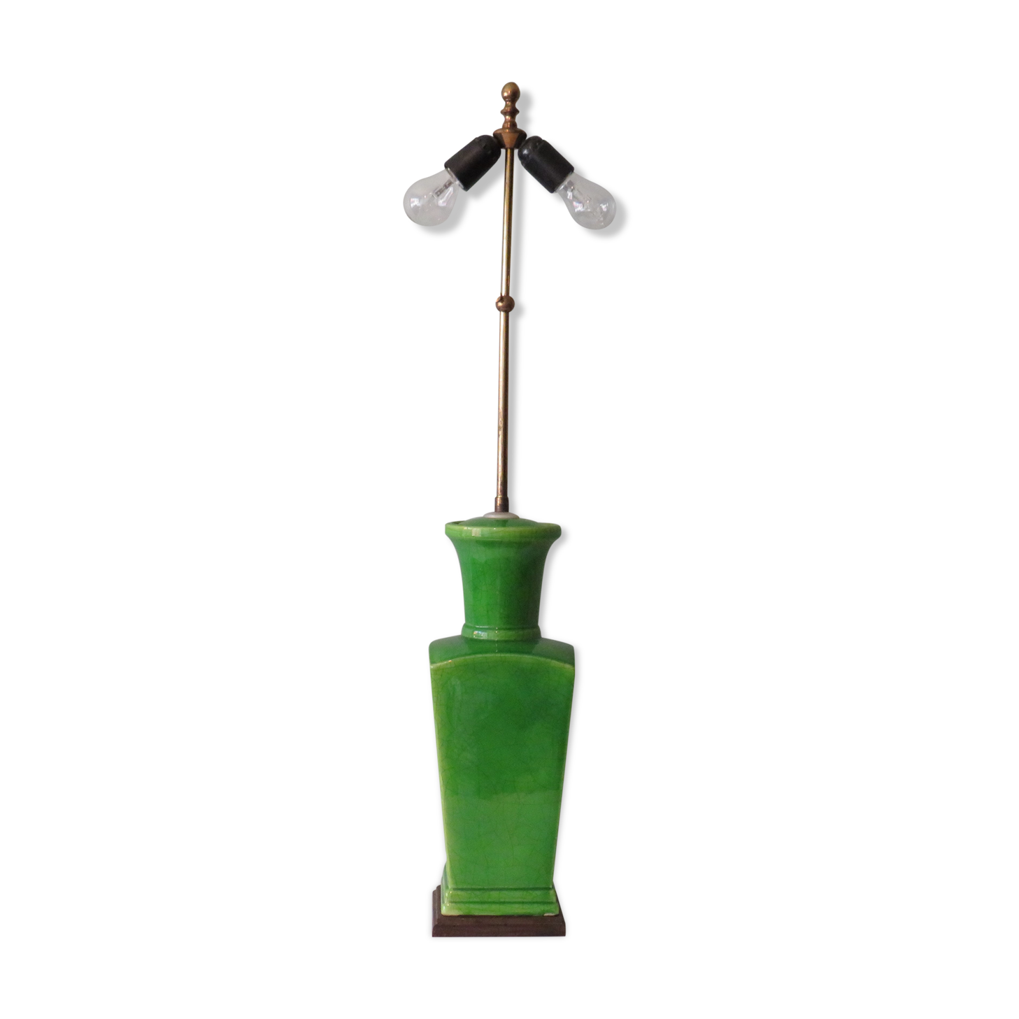 Vintage ceramic lamp foot from the 1970s