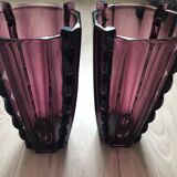 Nouveau titre: Paire de vases art déco circa 1930 de Rudolf Schrötter