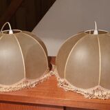 Pair of hanging lamp