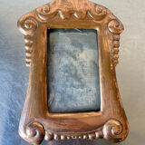 Art nouveau copper metal photo frame