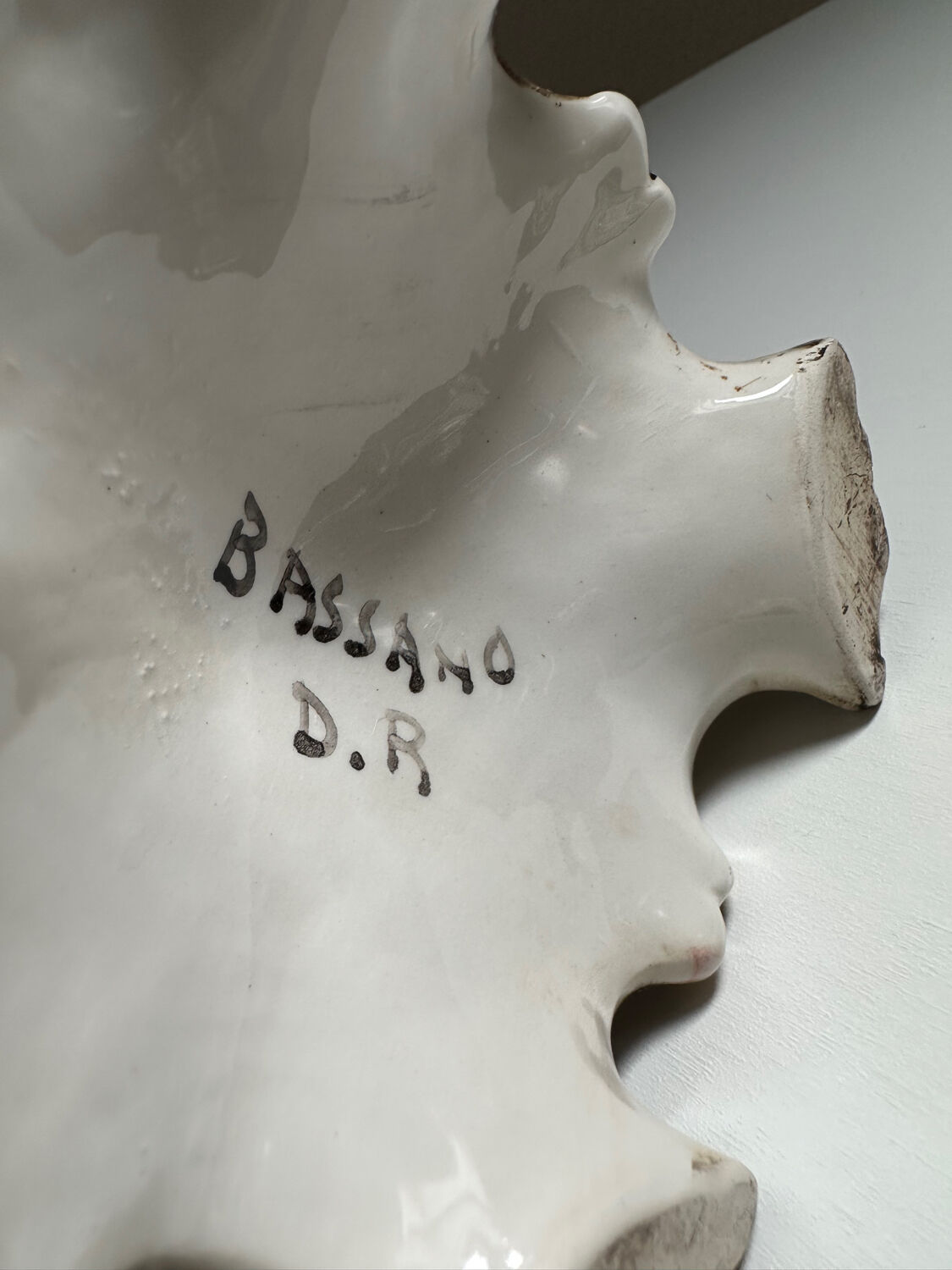 Bassano porcelain vase