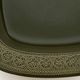 Five-Piece Black Earthenware Serving Set by Antonia Campi, Italy