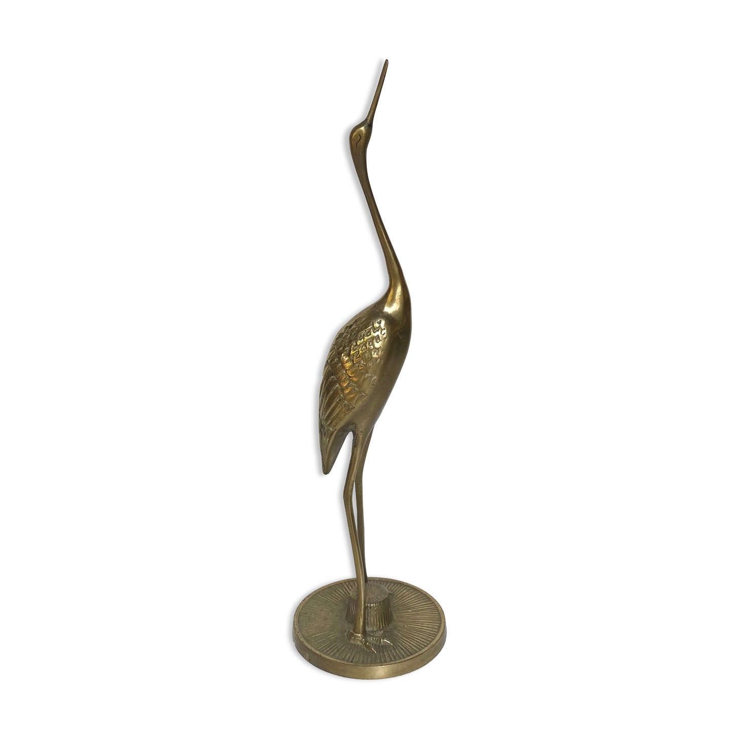 Oiseau en laiton vintage