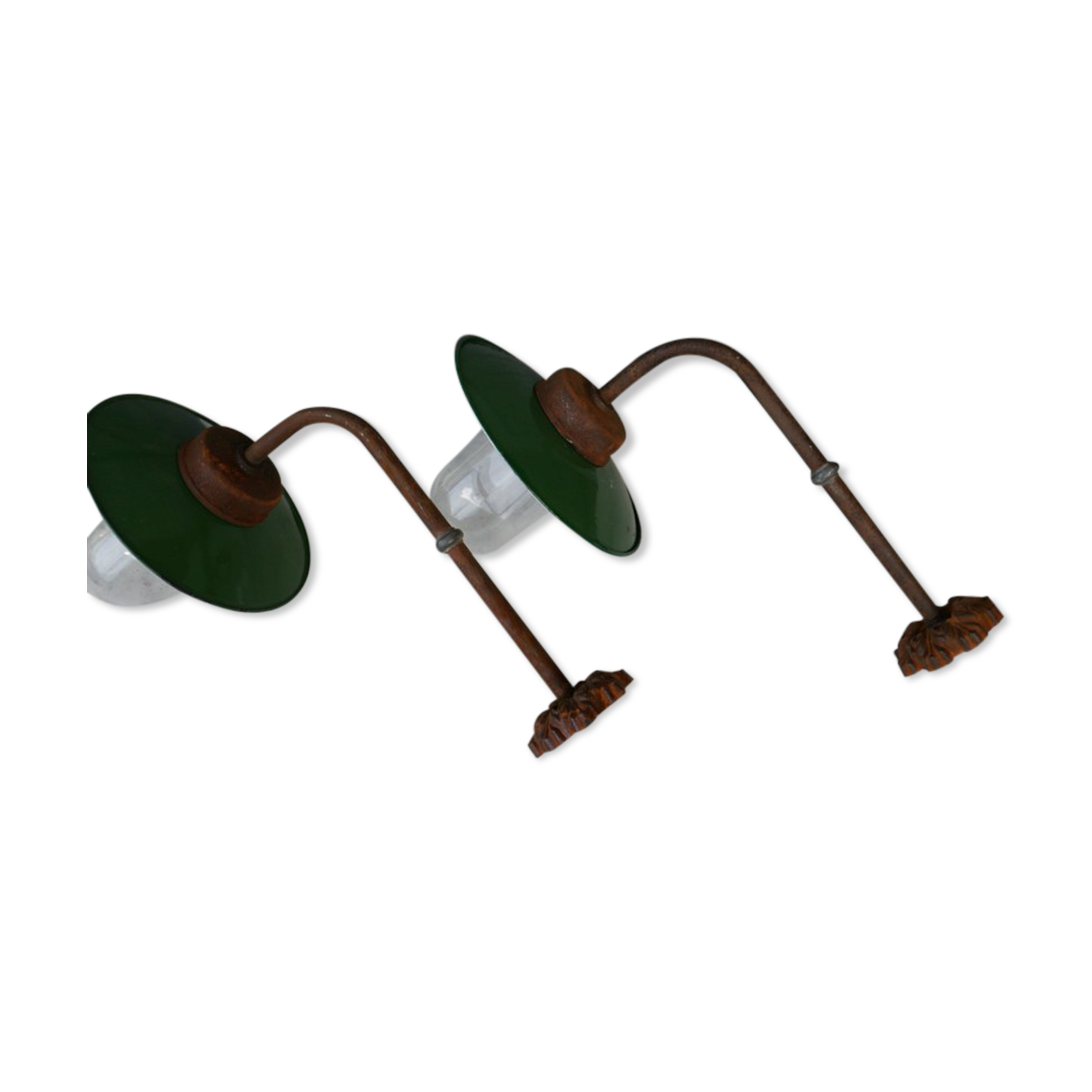 Apply outdoor swan collar court lamp