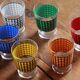 Set of 6 antique glasses